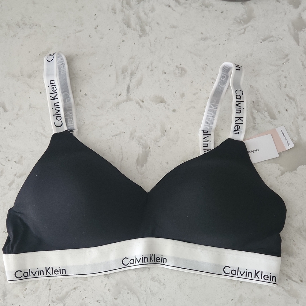 Calvin Klein Women's Black Bralette